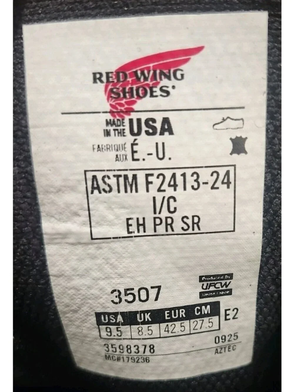Red Wings 3507 SuperSole 2.0 CSA Safety Toe 6
